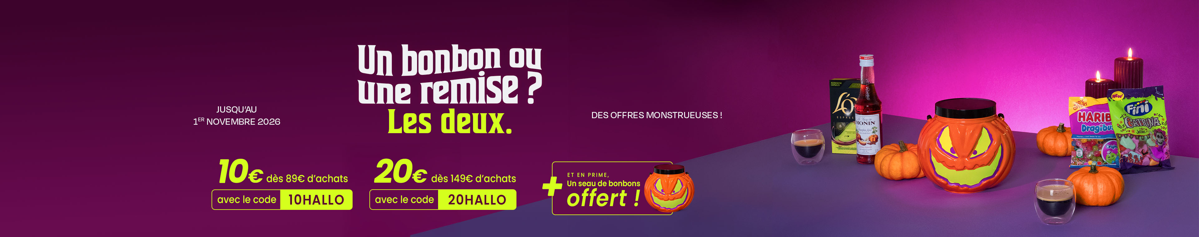 Offres Halloween